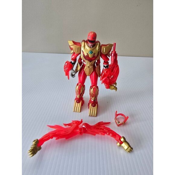 Mighty Morphin Power Rangers Lost Galaxy Red Ranger-Incomplete - Picture 1 of 10